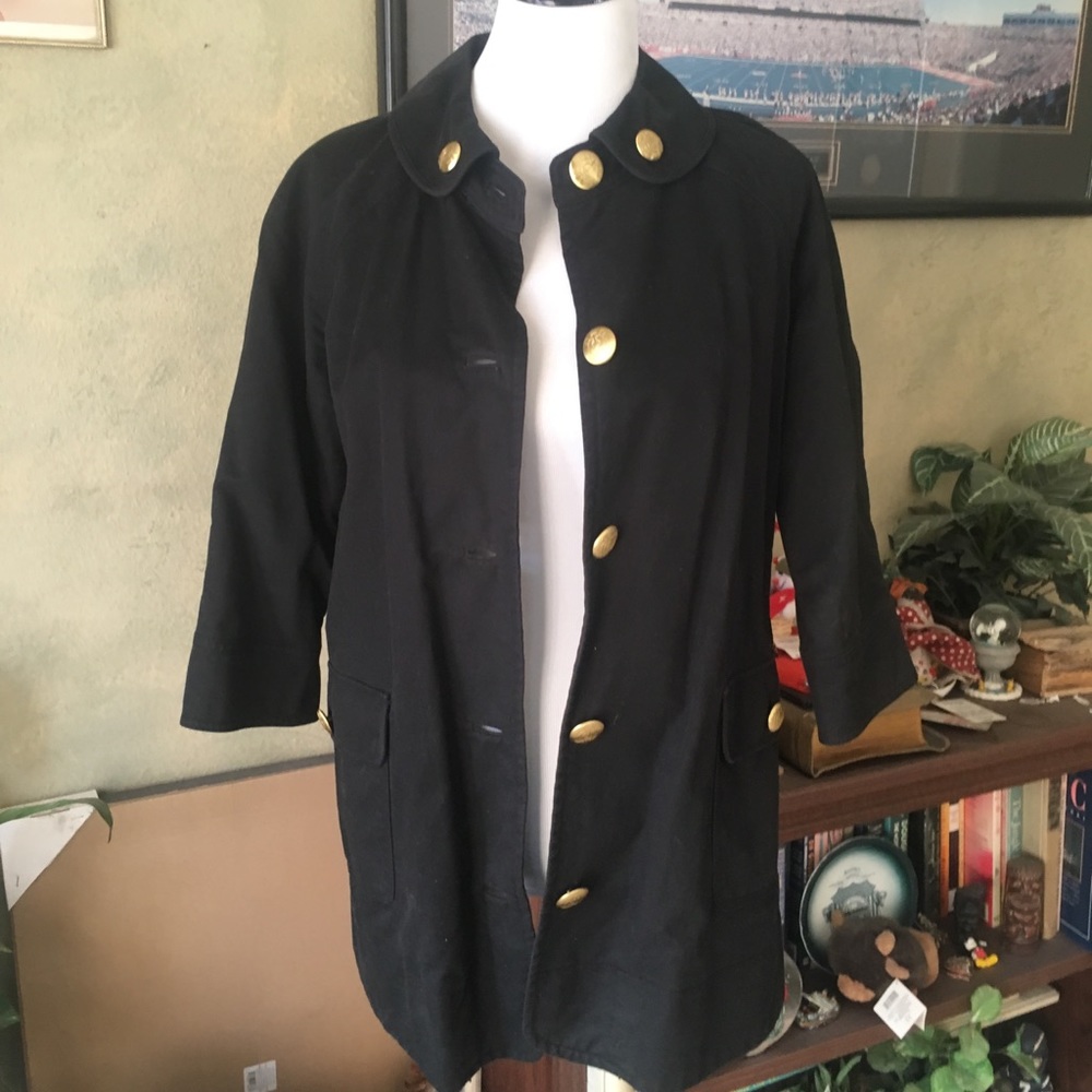 Juicy Couture Black Trench Coat